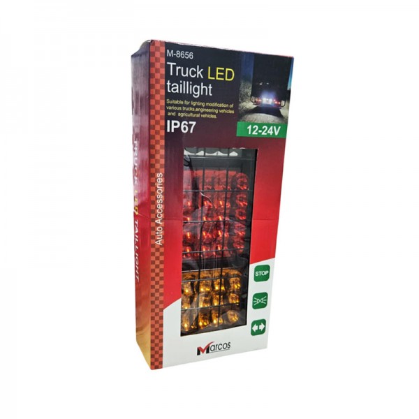 Φανάρι Πίσω LED για Φορτηγά Marcos M-8656