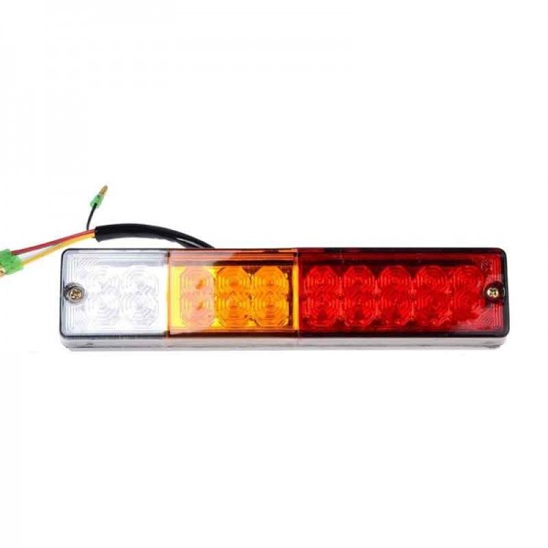 Πίσω Φανάρι LED IP67 για Φορτηγό – 12V/24V, 3 σε 1 Φλας, Στοπ, Όπισθεν