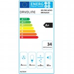 Davoline Ios Pro Revo 90 Black Συρόμενος Απορροφητήρας