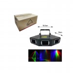 Φωτιστικό Laser Show RGB με 4 Εξόδους Πολυχρωμικό Εφέ για Σκηνή & Πάρτι