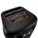 Andowl Ηχείο Subwoofer 30W RMS FM με Μικρόφωνο, Τηλεχειρισμό & Διακοσμητικό Φωτισμό LED RGB Q-YX8000