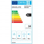 Davoline Ios Pro Revo 90 Inox Συρόμενος Απορροφητήρας