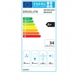 Davoline Ios Pro Revo 60 Black Συρόμενος Απορροφητήρας
