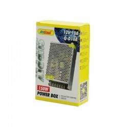 Andowl Τροφοδοτικό για LED 12V-10A 150W Q-D10A
