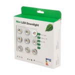 Mini  LED φωτάκια 9τμχ 1W