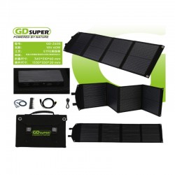 Αναδιπλούμενος Ηλιακός Φορτιστής Φορητών Συσκευών 18V/60W GD-Z60S