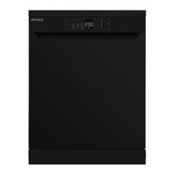 Robin SB-165BL Πλυντήριο Πιάτων 60cm Μαύρο Ελεύθερο με τρίτο ράφι για μαχαιροπήρουνα