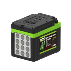 Ηλιακό Σύστημα Φωτισμού & Μπαταρία GDSUPER 12V 15Ah GD-12V15AH