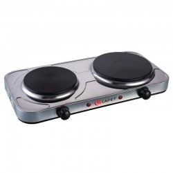Lafet CH-025A Διπλή Ηλεκτρική Εστία 2500W Inox