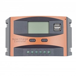 Ρυθμιστής Φόρτισης με Οθόνη για Φωτοβολταϊκά Panel PWM 10A