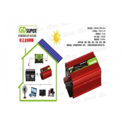 Inverter Τροποποιημένου Ημιτόνου 12V 600W GD-600W