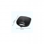 SOKANY Τοστιέρα για 2 τοστ 750W SK-115