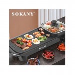 SOKANY Teppanyaki ψησίματος 1600W 39cm SK-2208