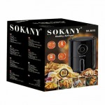 SOKANY Φριτέζα αέρος airfryer με αποσπώμενο κάδο 4lt SK-8019