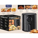 SOKANY Φριτέζα αέρος airfryer με αποσπώμενο κάδο 4lt SK-8019