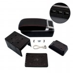 Τεμπέλης αυτοκινήτου universal με 7 θύρες USB, ποτηροθήκη & τασάκι