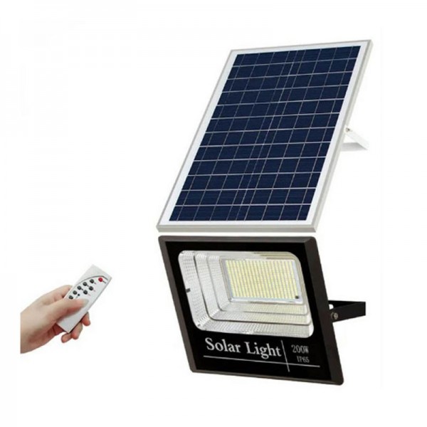 LED Ηλιακός προβολέας 40W 840lm IP65 ψυχρό φως HP-S01C