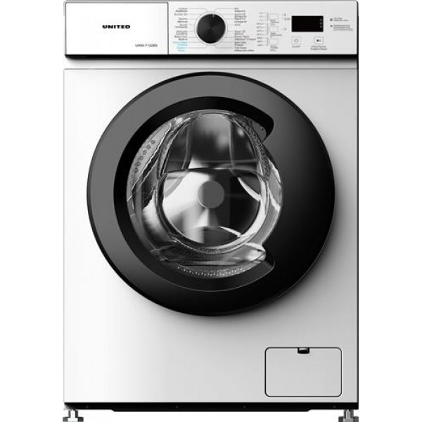 United UWM-7122BS Πλυντήριο Ρούχων 7 kg Βάθος 44cm, 1200 στροφές