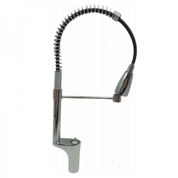 Ψηλή μπαταρία κουζίνας πάγκου με σπιράλ ασημί 60cm P-6 Ψηλή μπαταρία κουζίνας πάγκου με σπιράλ ασημί 60cm P-6