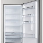 Juro Pro C-377-IX-NF Ψυγειοκαταψύκτης NoFrost Inox με LED Οθόνη 200 x 59.5 x 63.5 cm