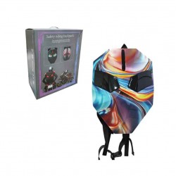 Έξυπνο Σακίδιο Μοτοσυκλέτας με LED Μάτια & Αδιάβροχο Κέλυφος 