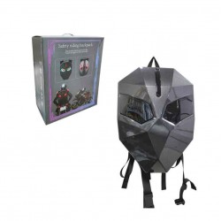 Έξυπνο Σακίδιο Μοτοσυκλέτας με LED Μάτια & Αδιάβροχο Κέλυφος 