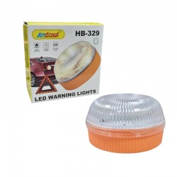 Andowl Λάμπα Προειδοποίησης LED με Μαγνήτη HB-329