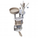 Δέντρο Ονυχοδρόμιο για Γάτες με Παιχνίδια 140cm Δέντρο Ονυχοδρόμιο για Γάτες με Παιχνίδια 140cm