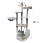 Δέντρο Ονυχοδρόμιο για Γάτες με Παιχνίδια 140cm Δέντρο Ονυχοδρόμιο για Γάτες με Παιχνίδια 140cm