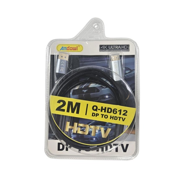 Andowl Καλώδιο Αντάπτορας DP σε HDMI Q-HD612