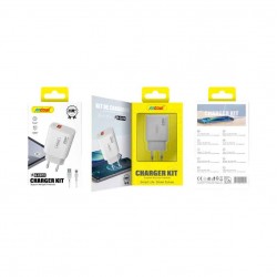 Andowl Φορτιστής κινητού με καλώδιο Lightning 25W Q-CD70