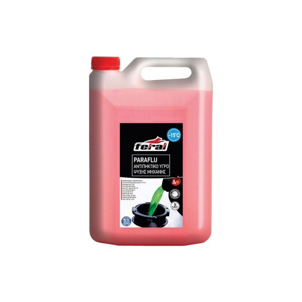 Feral Paraflu Αντιπηκτικό Υγρό -15 ⁰ C 4L Κόκκινο Feral Paraflu Αντιπηκτικό Υγρό -15 ⁰ C 4L Κόκκινο