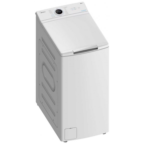 Midea MF100T70B Πλυντήριο Ρούχων Άνω Φόρτωσης 7kg, 1200 στροφές, Α, Ατμός Midea MF100T70B Πλυντήριο Ρούχων Άνω Φόρτωσης 7kg, 1200 στροφές, Α, Ατμός