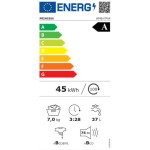 Princess WMBA 7 PAR Πλυντήριο Ρούχων 7 κιλά, A, 1200 στροφές, Inverter Μοτέρ, Ατμός