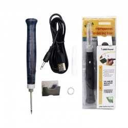 Κολλητήρι USB με Ανταλλακτική Μύτη και Αξεσουάρ