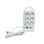 Πολύπριζο Ασφαλείας Μπρος Πίσω με 12 Θύρες και USB Πολύπριζο Ασφαλείας Μπρος Πίσω με 12 Θύρες και USB