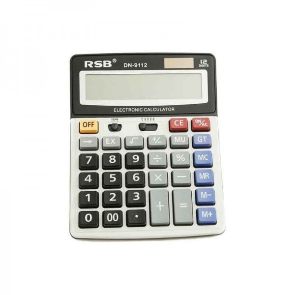 RSB Ηλεκτρονικό Αριθμομηχανή 12 Ψηφίων DN-9112 RSB Ηλεκτρονικό Αριθμομηχανή 12 Ψηφίων DN-9112