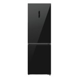 Princess RCBGL355PAR Ψυγειοκαταψύκτης Total NoFrost Μαύρο Γυαλί 185X60X60
