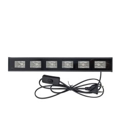 UV LED Μπάρα φωτισμού black light 6*3W 