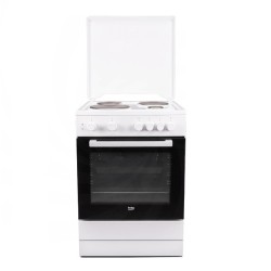 Beko FBM 66001 GWS Ηλεκτρική Κουζίνα 72lt με Εμαγιέ Εστίες