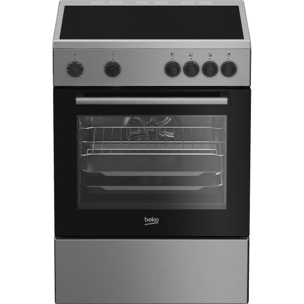 Beko FBM 6701X Κουζίνα 66lt με Κεραμικές Εστίες Π60cm Inox Beko FBM 6701X Κουζίνα 66lt με Κεραμικές Εστίες Π60cm Inox