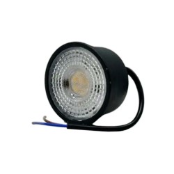 Στρογγυλό LED σποτ 9W θερμό φως 
