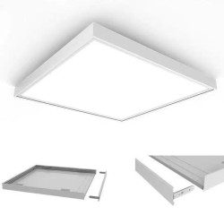 LED Φωτιστικό πάνελ τετράγωνο 55W λευκό φως