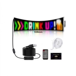 LED Εύκαμπτη πινακίδα panel bluetooth 192*1330mm 