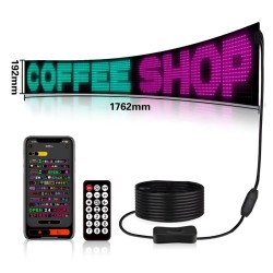 LED Εύκαμπτη πινακίδα panel bluetooth 192*1762mm 