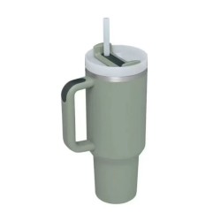 Θερμός ανοξείδωτο με καλαμάκι & λαβή 1.2lt