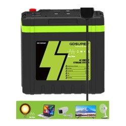 GDSUPER Φορητό σύστημα αποθήκευσης ενέργειας 150W με AC/USB έξοδο GD-1220AC