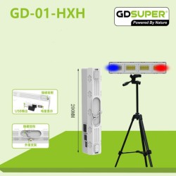 Φορητός LED φακός εκτάκτου ανάγκης GD-02