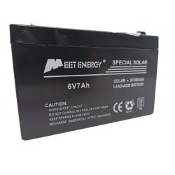 Μπαταρία βαθειάς εκφόρτισης meet-energy 6V-7AH