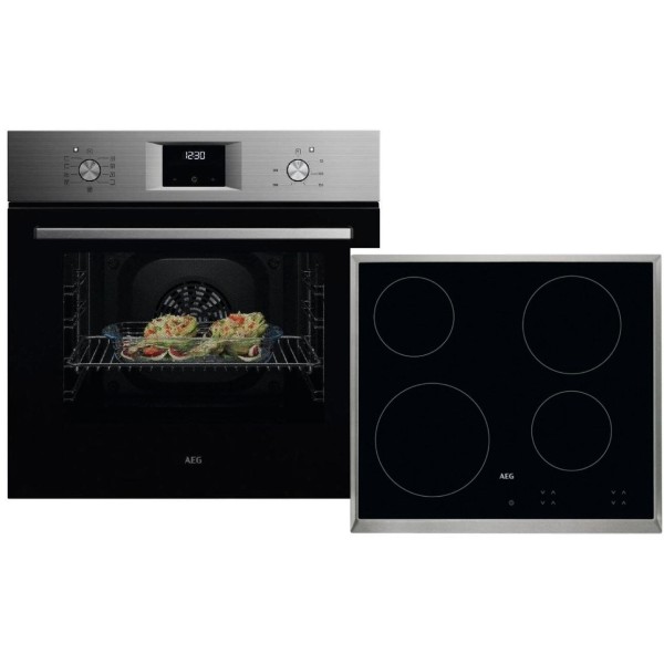 AEG Εντοιχιζόμενο Σετ OU5AB21CM Φούρνος + HK624000XB Εστία AEG Εντοιχιζόμενο Σετ OU5AB21CM Φούρνος + HK624000XB Εστία